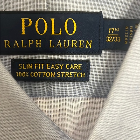Men's Ralph Lauren Button Down Long Sleeves Blue - Picture 2 of 9